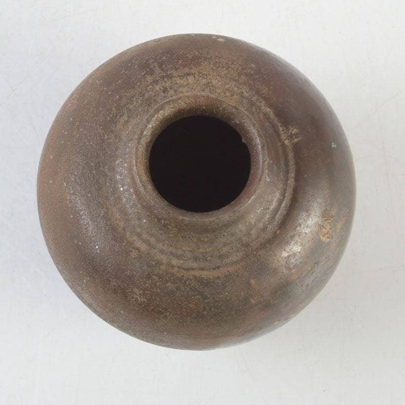 茶道具　瀬戸焼　茶入　仕覆・時代箱付　V　9734