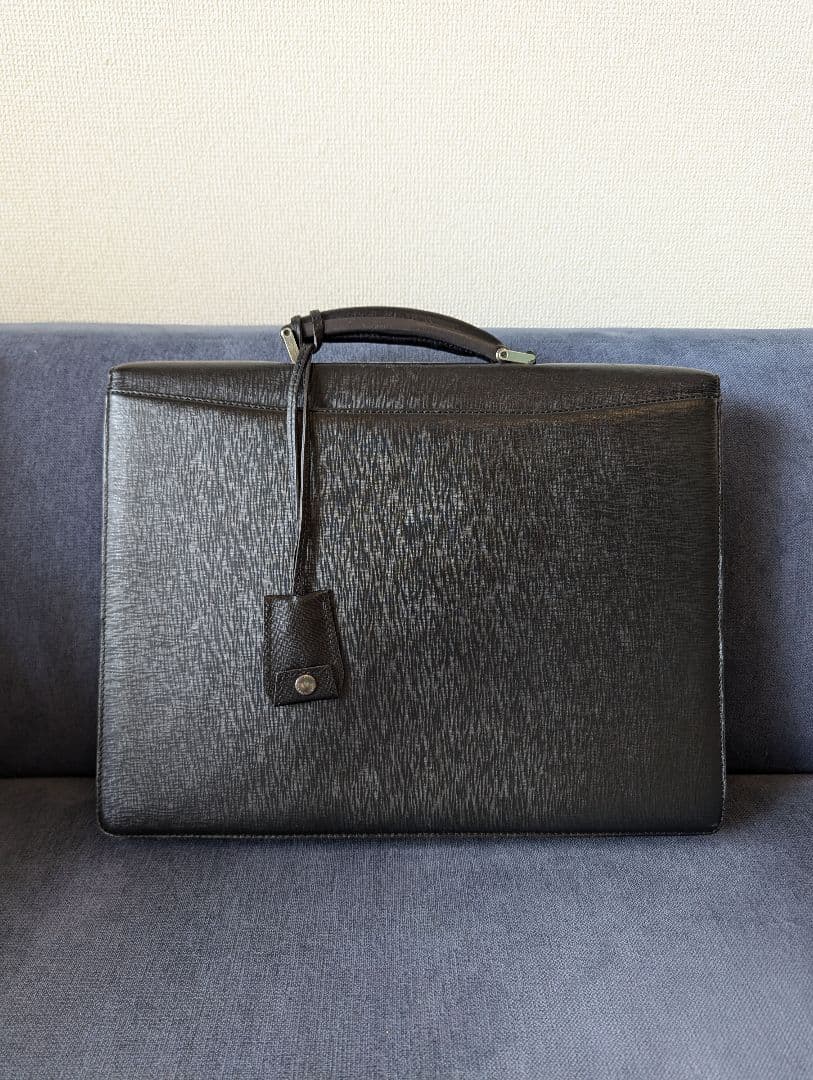【mi mi 】フジタカ ディアマン レザービジネスバッグ A4 カブセ