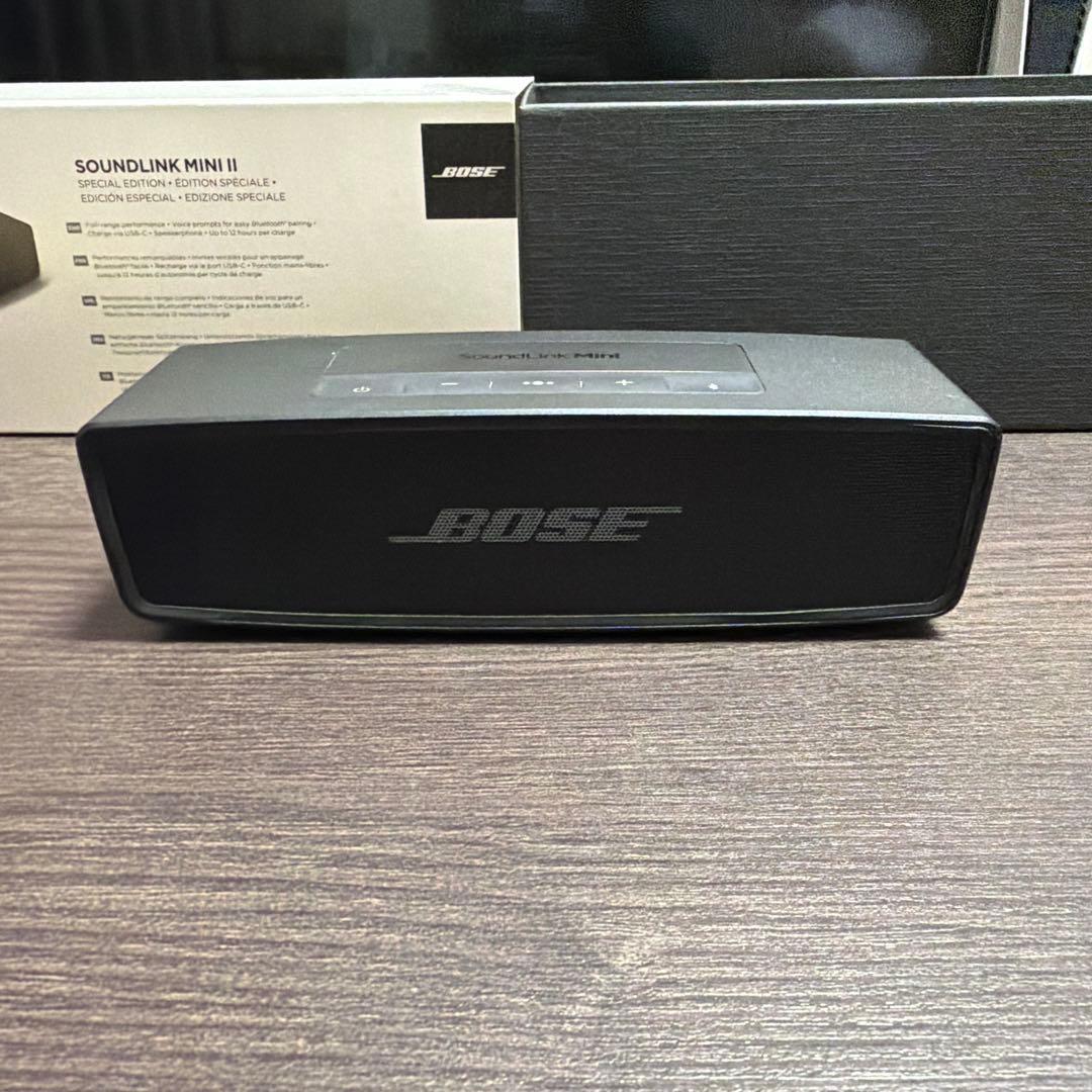 【美品】BOSE SoundLink Mini II ワイヤレススピーカー