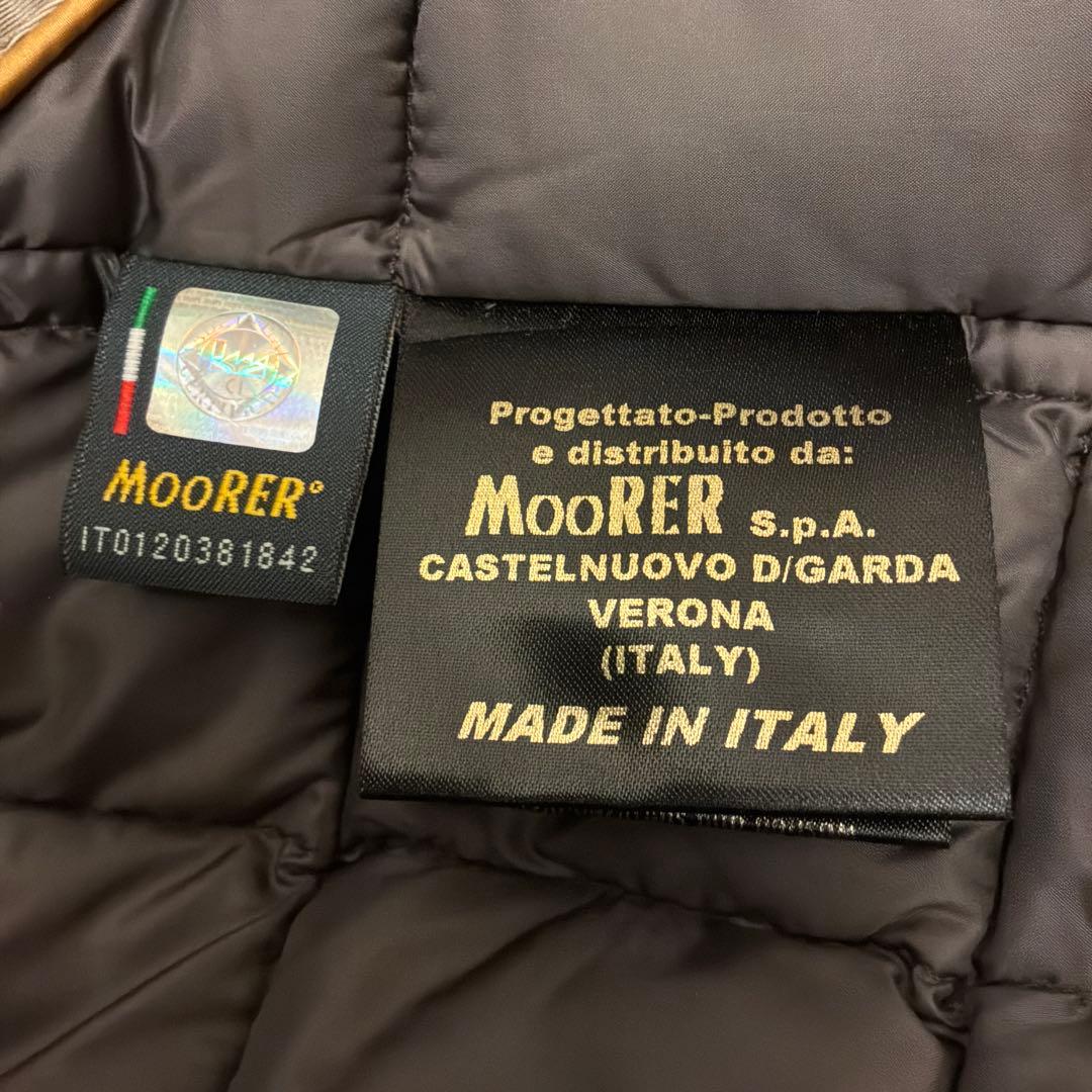 MOORER ダウンPコート　サイズ44