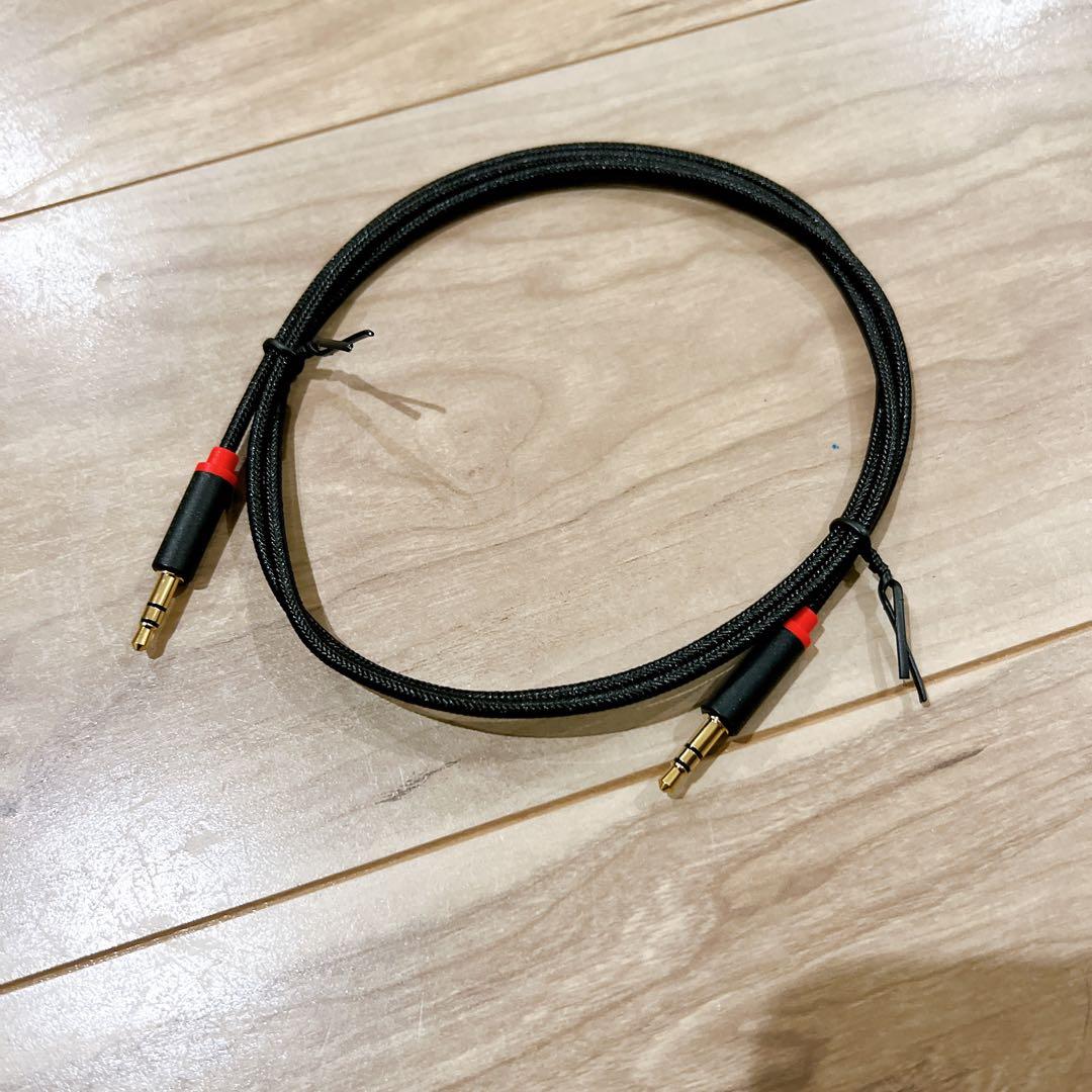 新品未使用❣️audio 3.5mm ステレオオーディオケーブル 1m