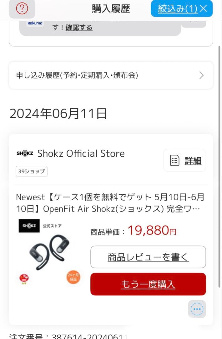 Shockz OPENFIT AIR（ショックス　オープンフィット エアー）