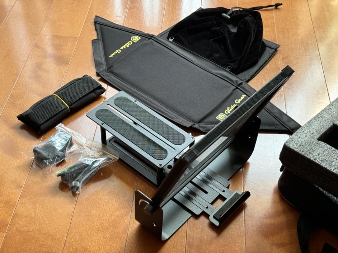 Glide Gear テレプロンプター ビームガラス付「スマホ/タブレット対応」