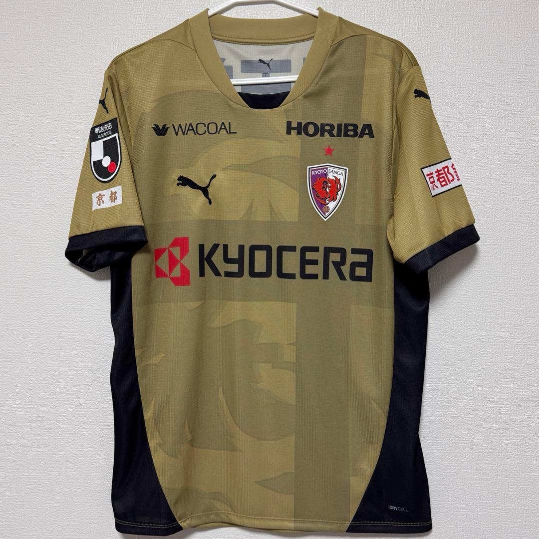 京都サンガF.C. 2025年 リミテッドユニフォーム ゴールド