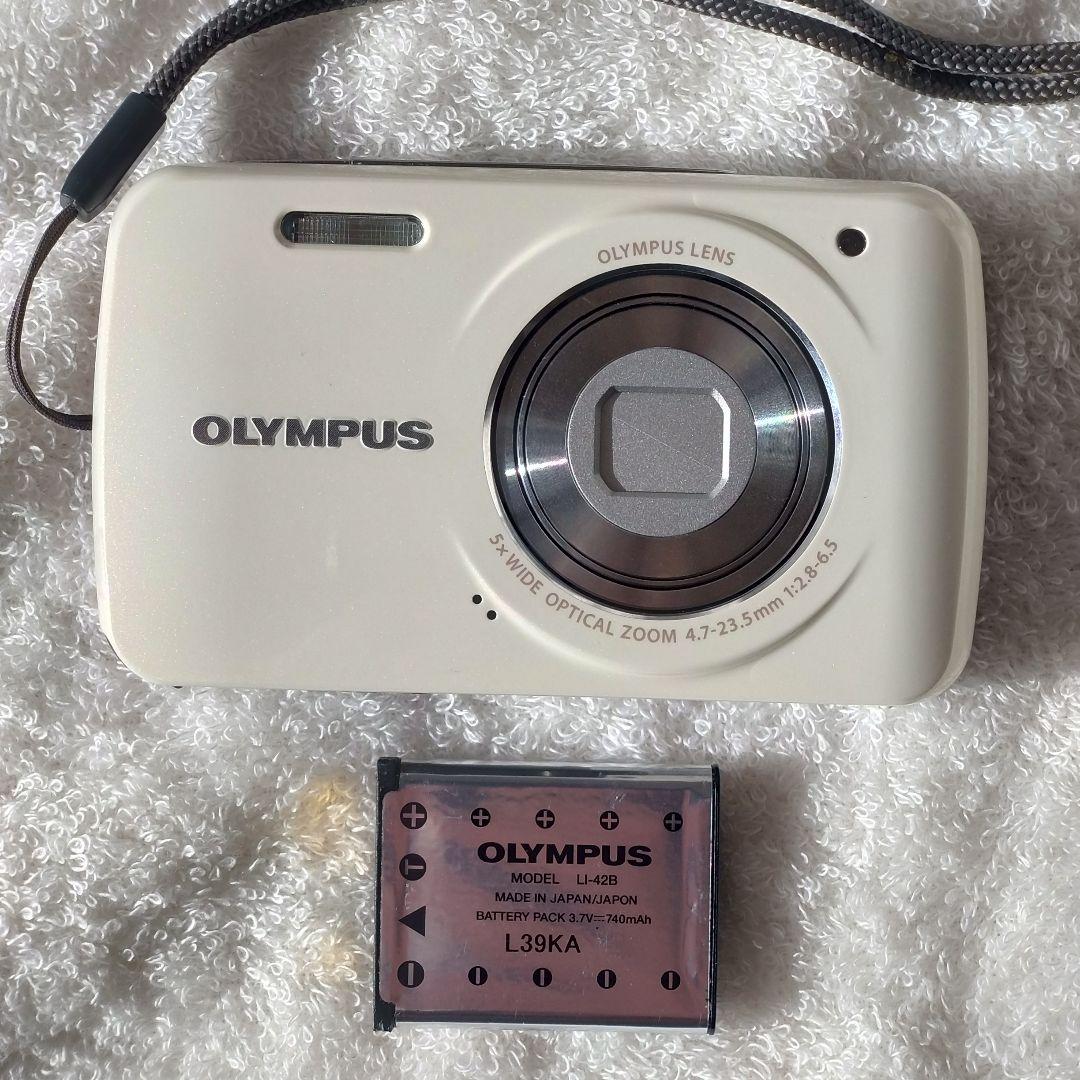 美品 オリンパス Olympus VH-210 コンデジ 動作確認済 ホワイト