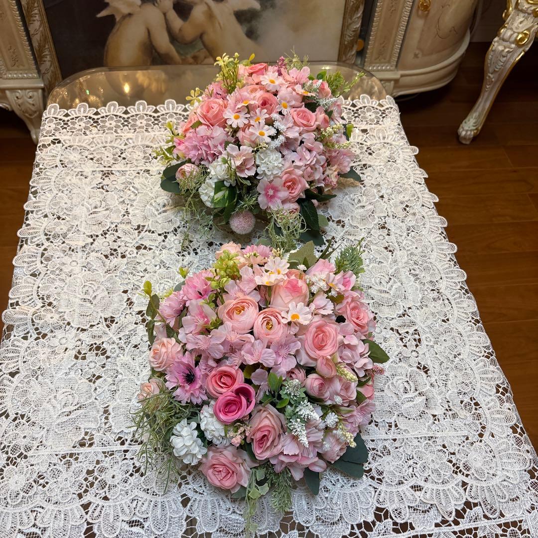 高砂装花 サイドテーブルフラワー みるきぃままです