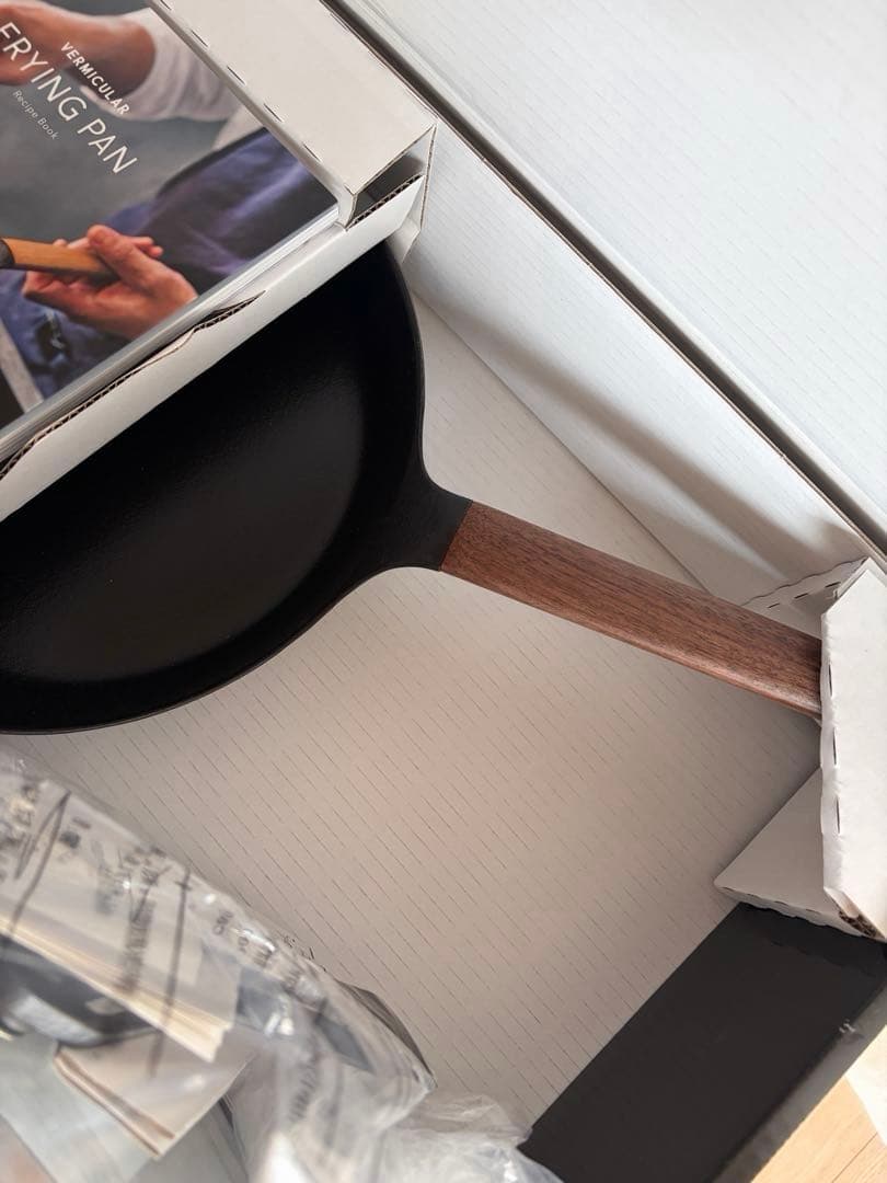 VERMICULAR バーミキュラフライパン 28cm ガラスリッド レシピ本