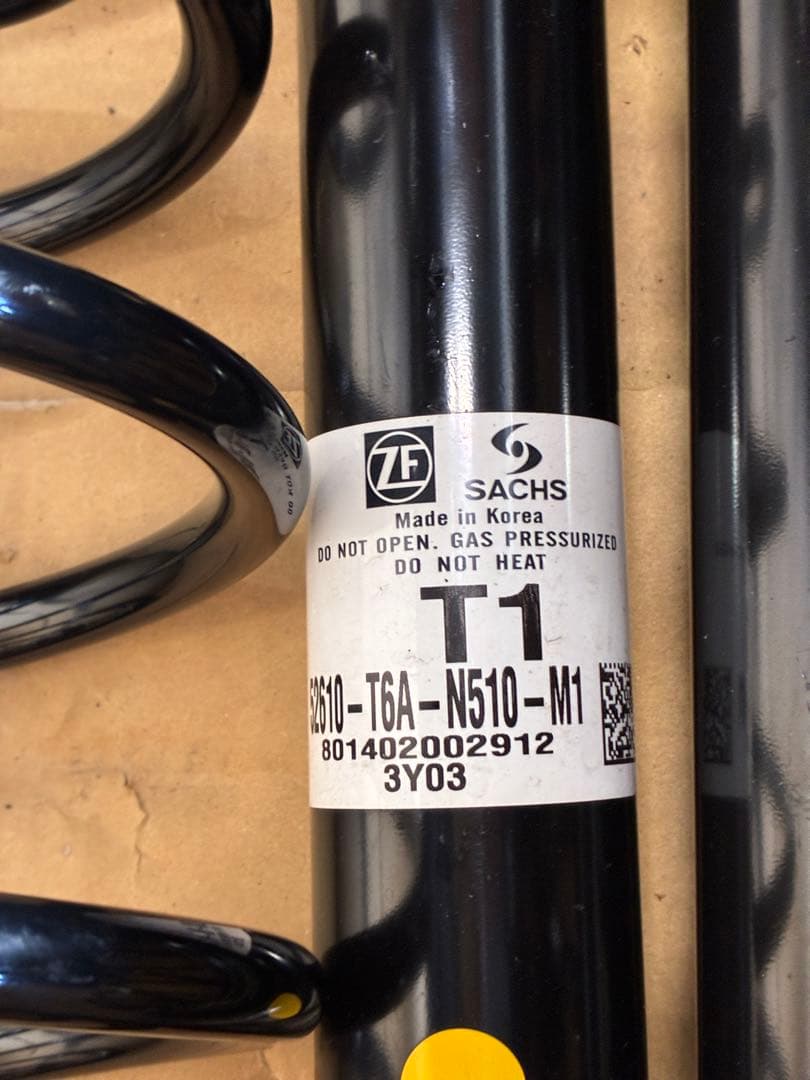 オデッセイRC4 純正 ノーマルサスペンション一式 新車外し RC1 RC5