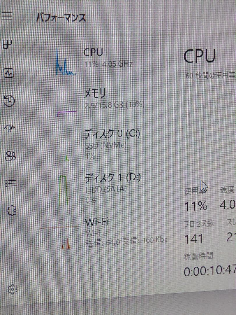 Wi-Fi有 ESPRIMO 第9世代 Corei3 16GB 新品SSD BT