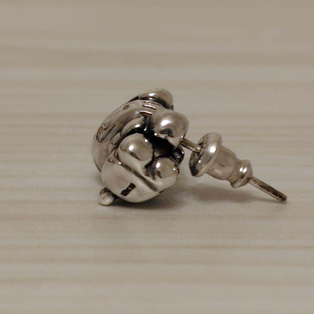 e.m. zucca ハローキティ シルバー ピアス(片耳用)