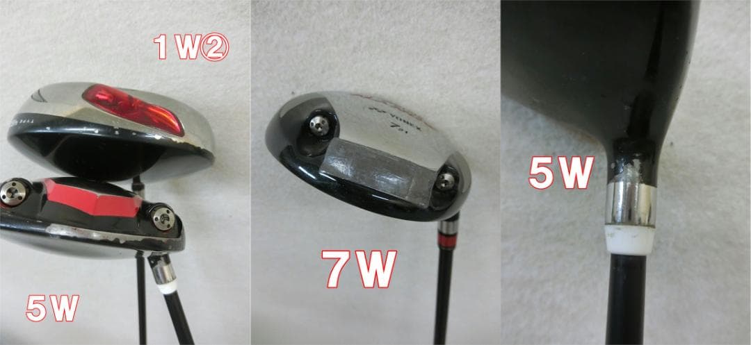 b712 初心者歓迎 ヨネックス 等メンズゴルフ１２本セット※Ｄｒ２本入り