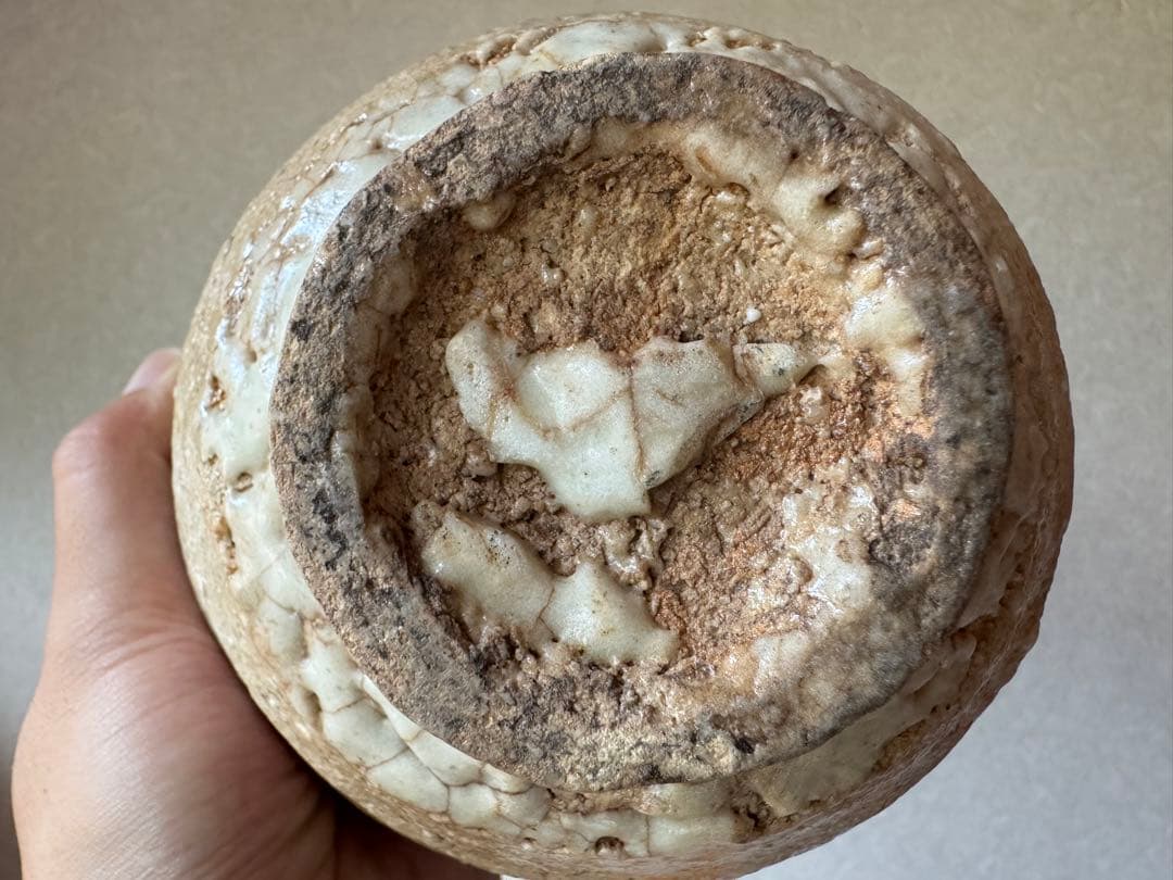 個展代表作　大前悟　鬼ヶ島井戸茶碗