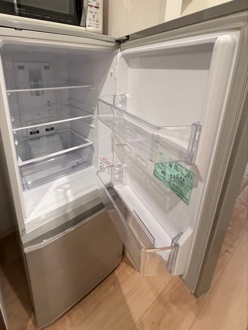 【送料込】冷蔵庫 （三菱）上開き3段／冷凍室／製氷器あり