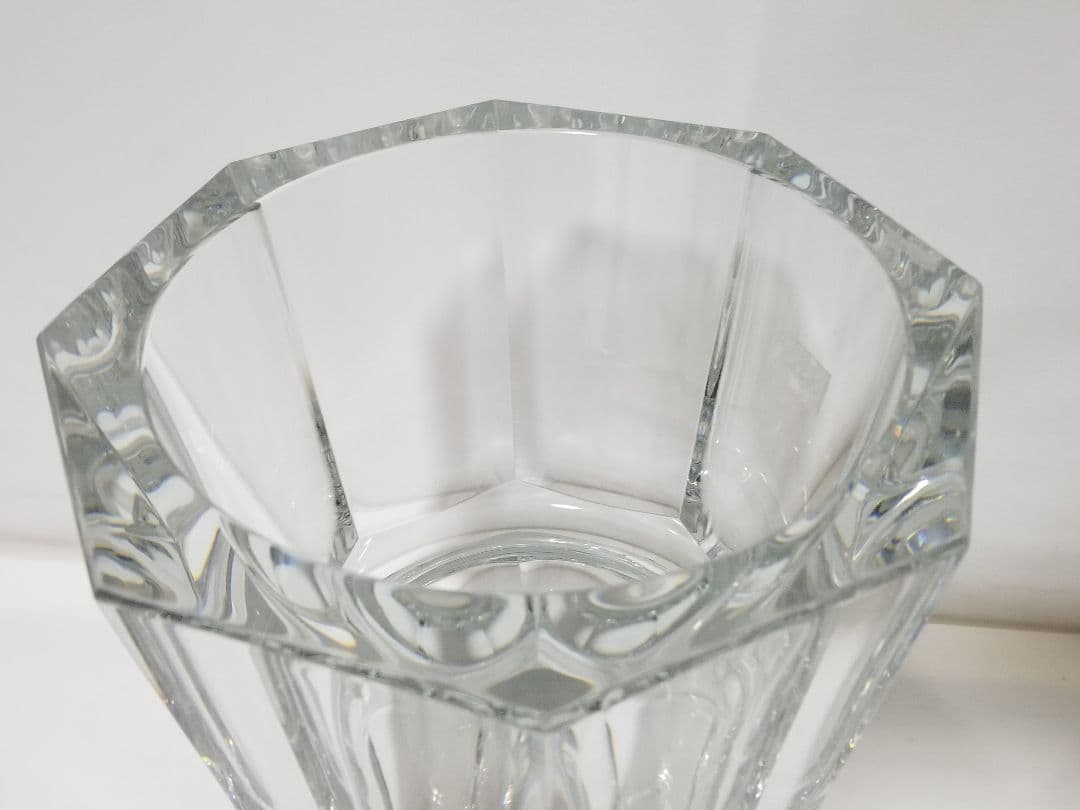 未使用保管品 Baccarat バカラ 花瓶 フラワーベース エディス