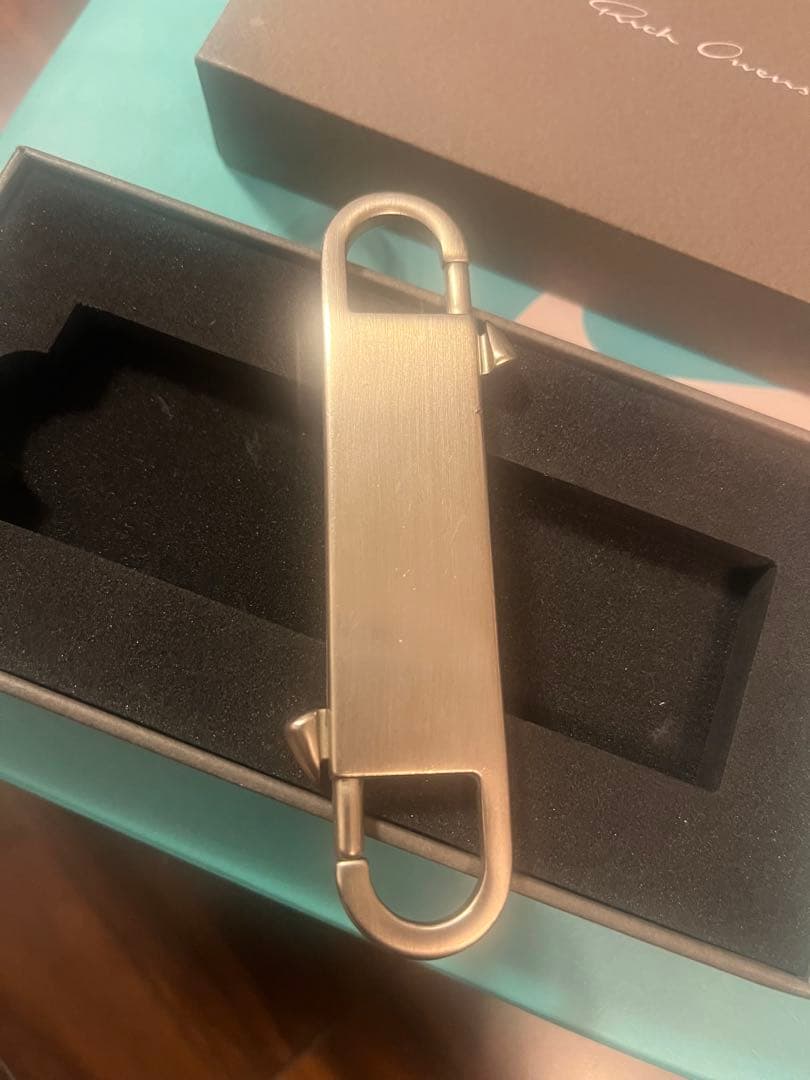 Rick Owens RA01B0990MET キーホルダー