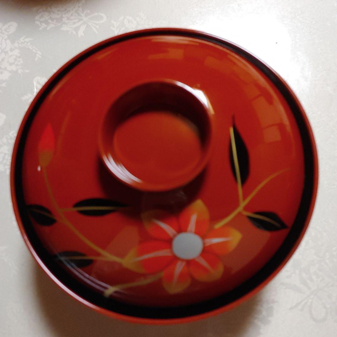 和食器　梅:お重、お椀セット　山中漆器　大皿　美術漆器　湯呑み　有田焼