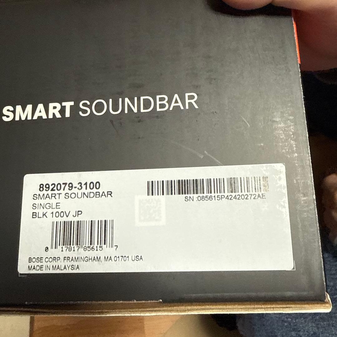 BOSE サウンドバー ブラック