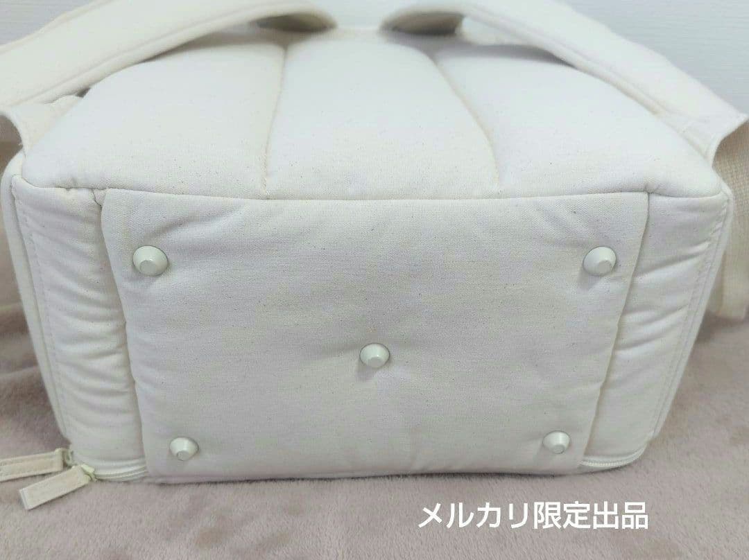 ba&ttang　バエンタン リュックキャリー　アイボリー　S　中古品