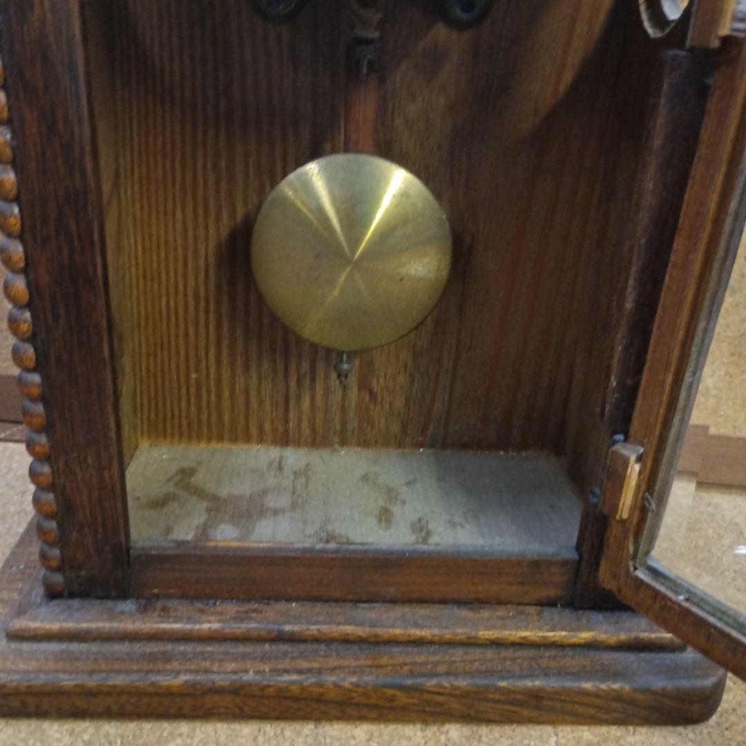 w*a様 3592）ユンハンス　置き時計　振り子　ボンボン時計　難あり