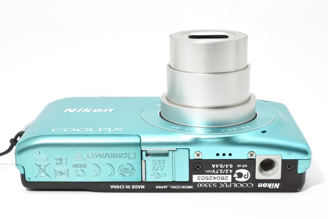 ニコン　Nikon COOLPIX S3300 ミントグリーン《元箱・SD付属》