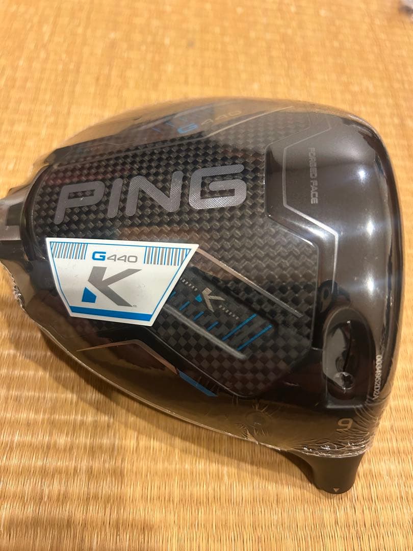 新品　ピン　G440K 9.0°ドライバー用　ヘッド＋ヘッドカバー＋レンチ付き