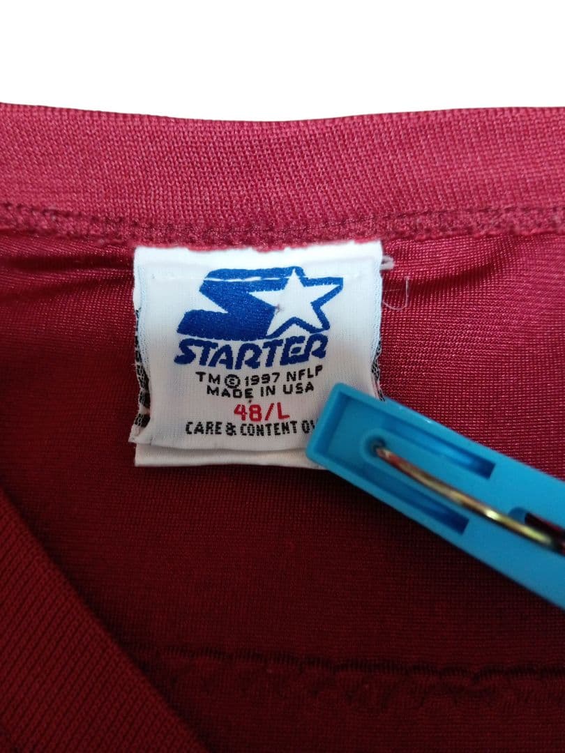 STARTER サンフランシスコ・49ers ゲームシャツ RICE　80