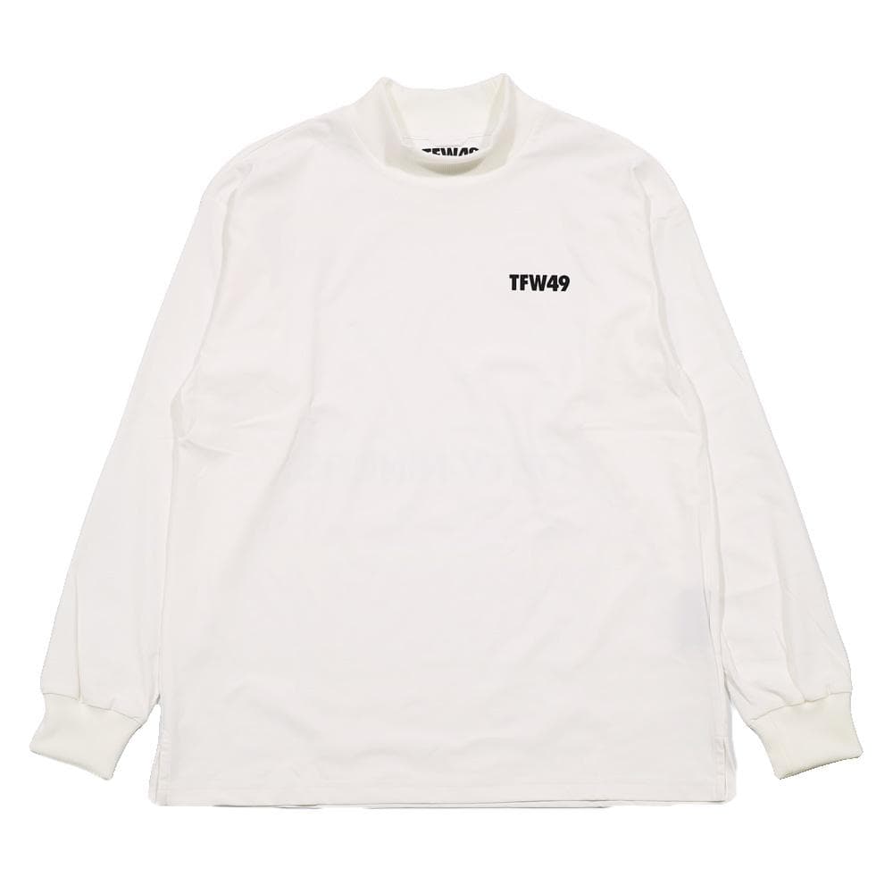 新品☆TFW49☆モックネック ロングスリーブTee