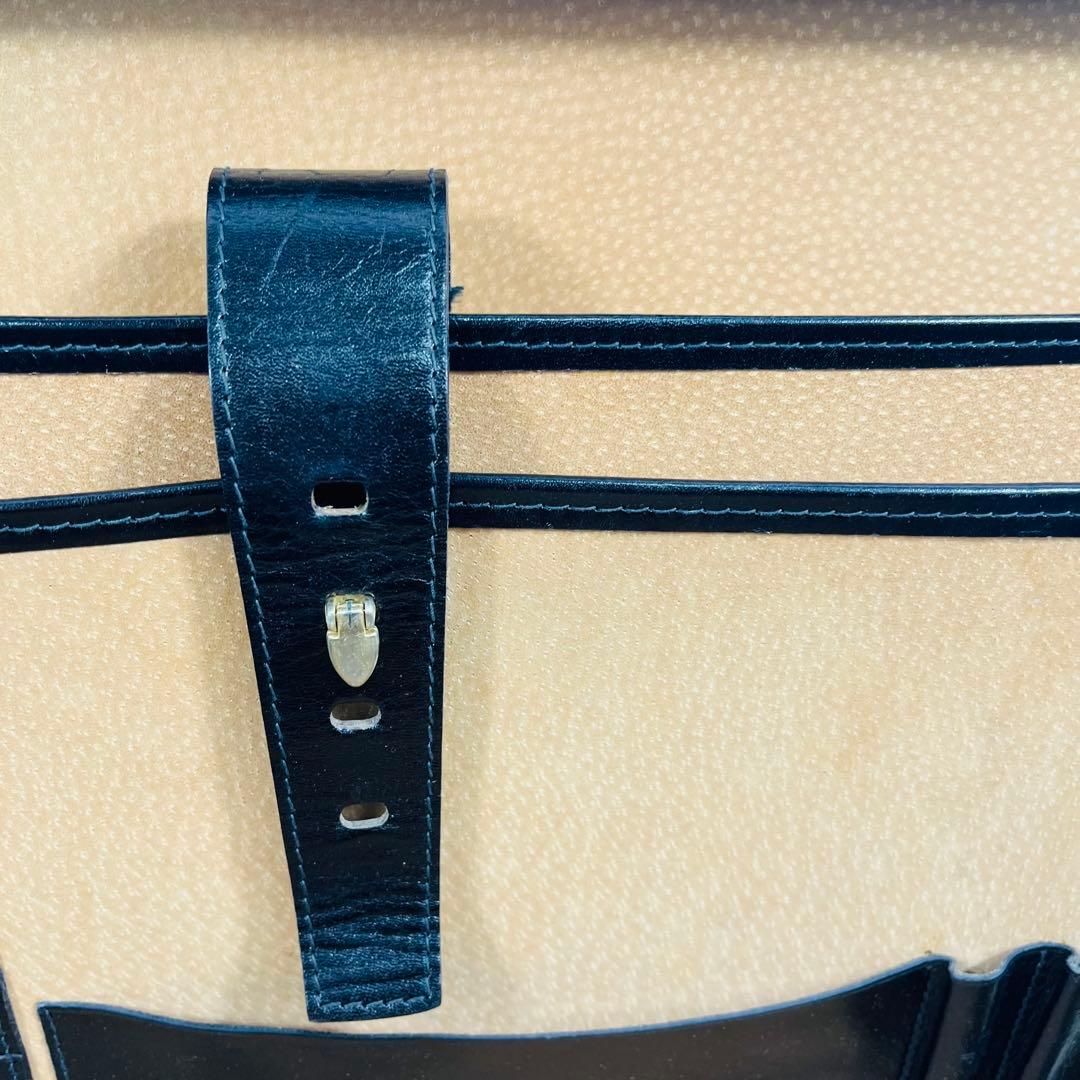 Bally バリー　レザー アタッシュケース　ヴィンテージ　ブラック