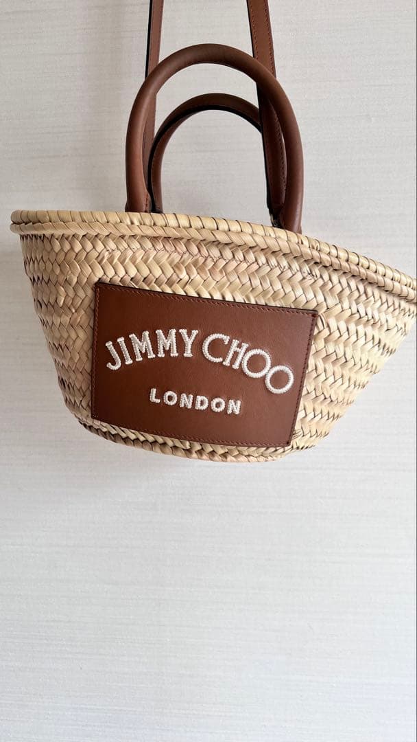 値下げ‼️JIMMY CHOO かごバッグ トートバッグ 2 way