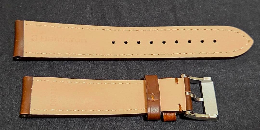 【新品】ハミルトン ジャズマスター Brown Strap 20-18 工具付き