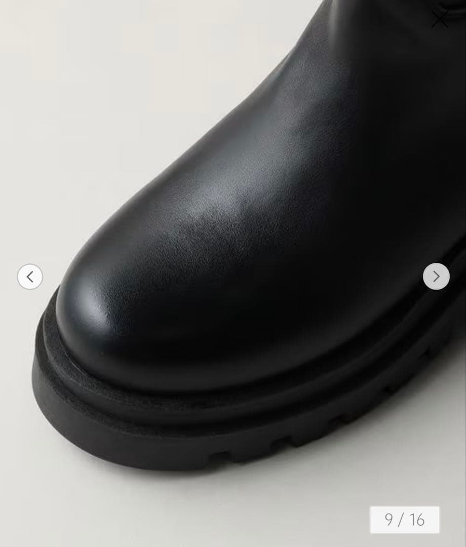 大幅お値下げ【新品】REMME 本革 レザー ニーハイブーツ 37