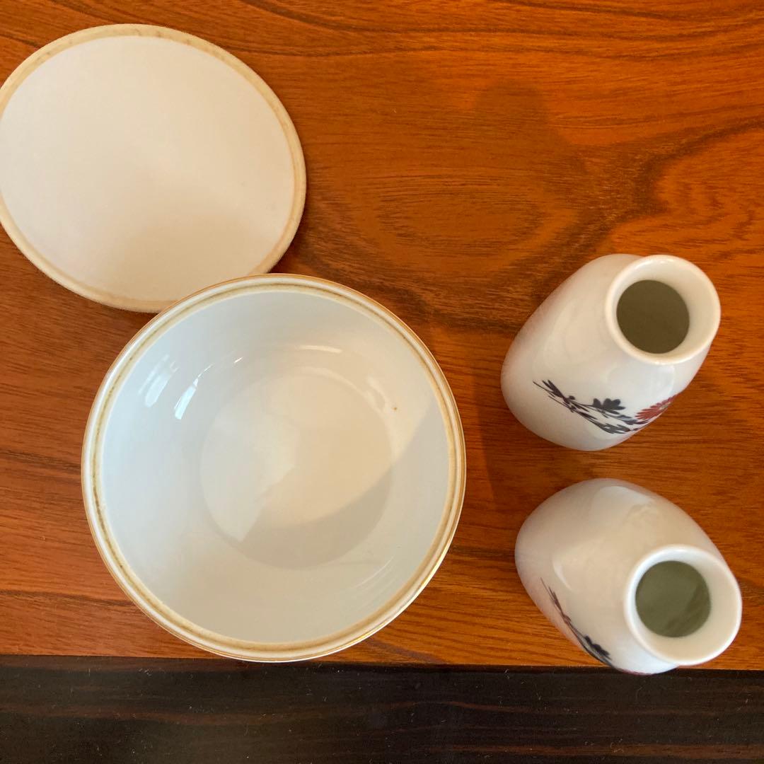 深川製磁　花柄陶器食器セット 同一シリーズ47点