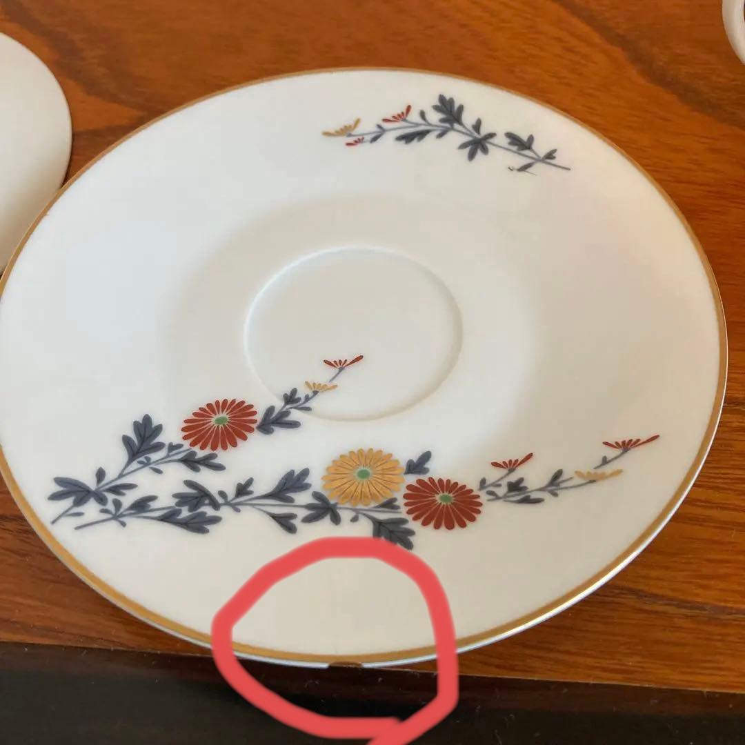 深川製磁　花柄陶器食器セット 同一シリーズ47点