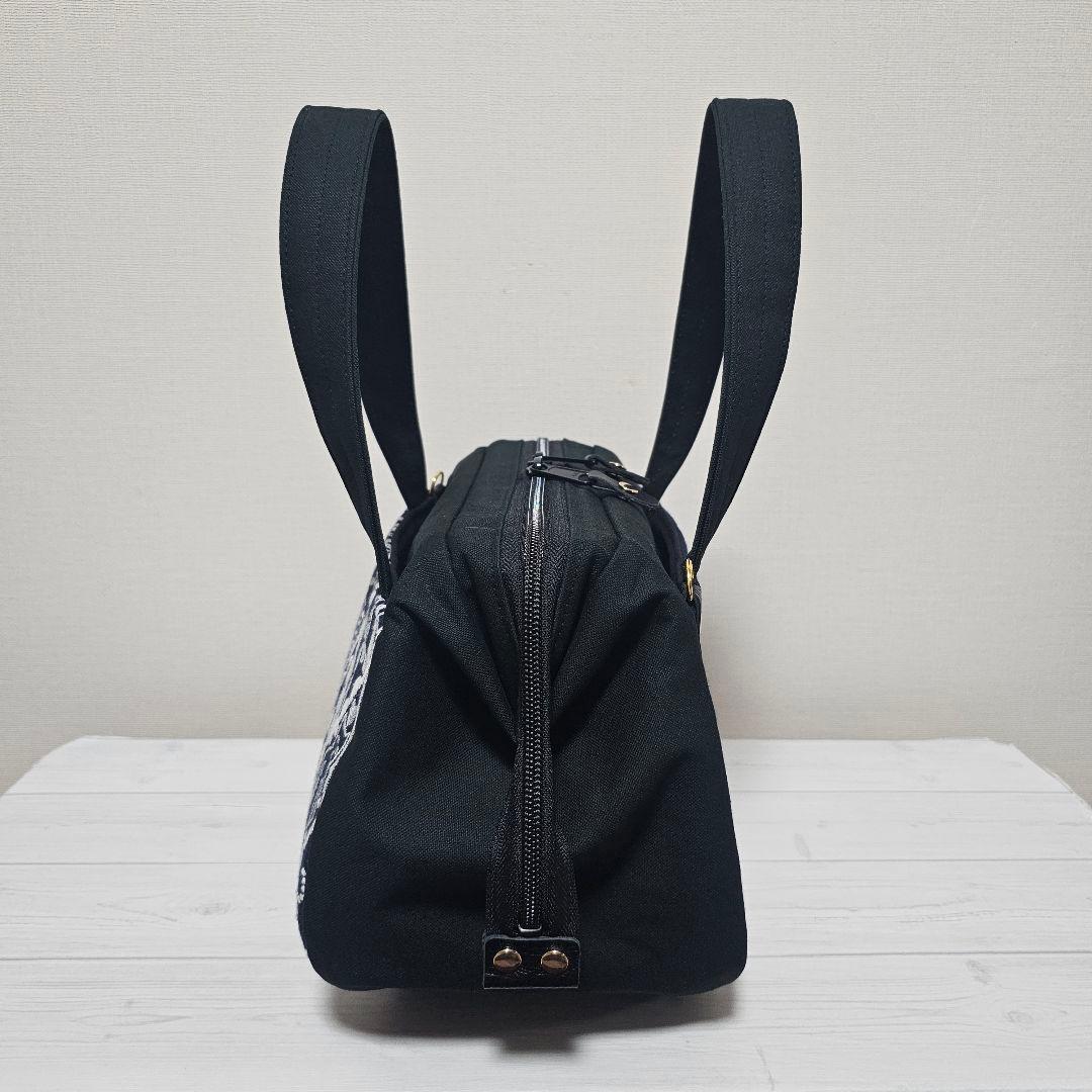 s.ぽってりボストンL シンフォニー ネイビー ミナペルホネン 訳あり品