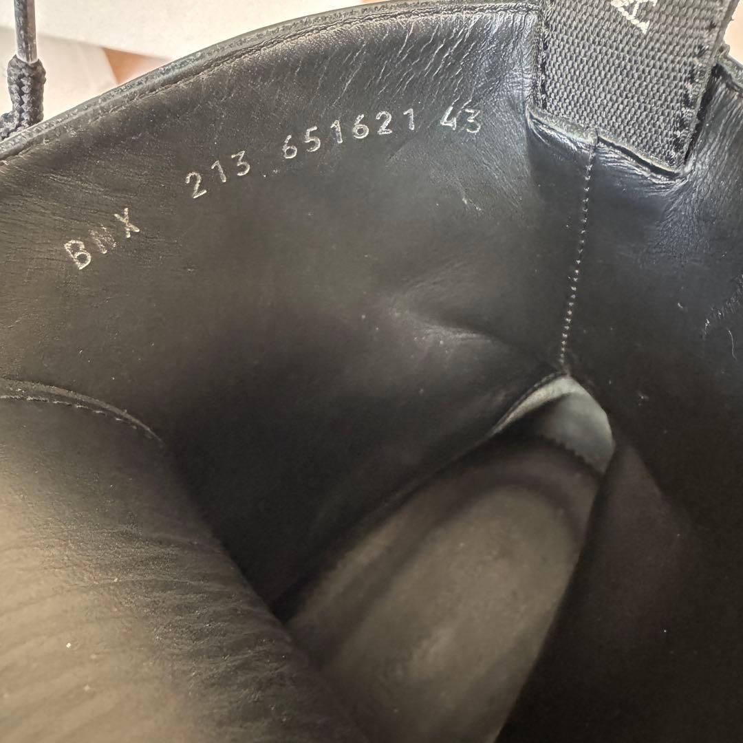 Alexander McQueen Leather Boots 43 コンバット
