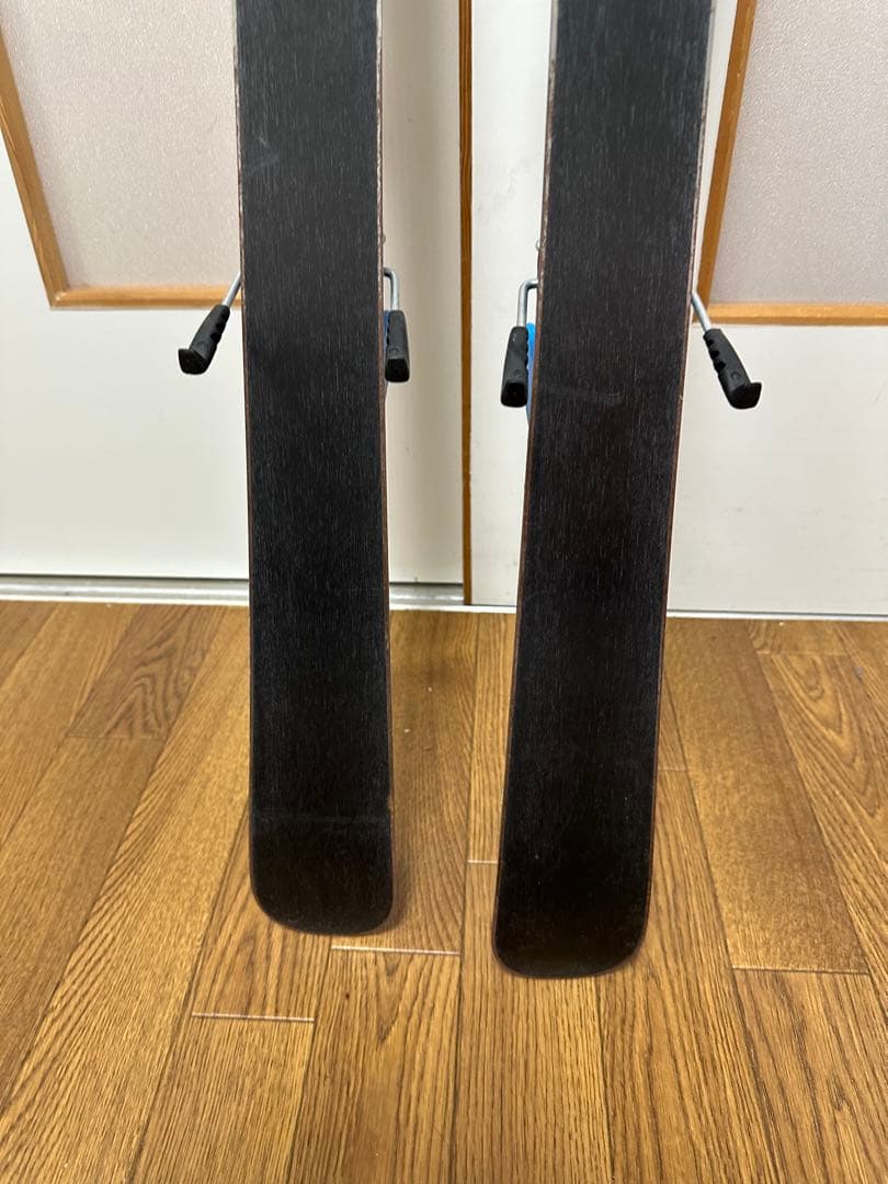 KAZAMA スキー板106cm,ブーツ23.5cm,ストック90cm