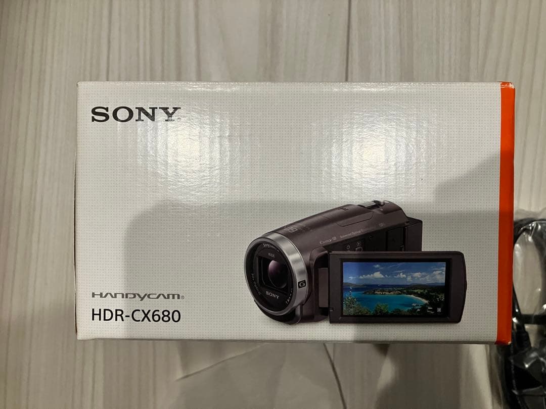 【美品】SONY　ハンディーカム　HDR-CX680 ブロンズブラウン