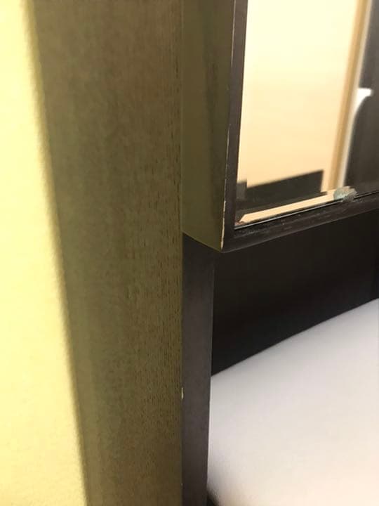 ドレッサー、鏡台、化粧台　ダークブラウン