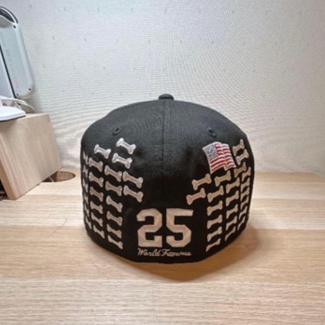 帽子 Supreme Bones Box Logo cap black 7 1/4