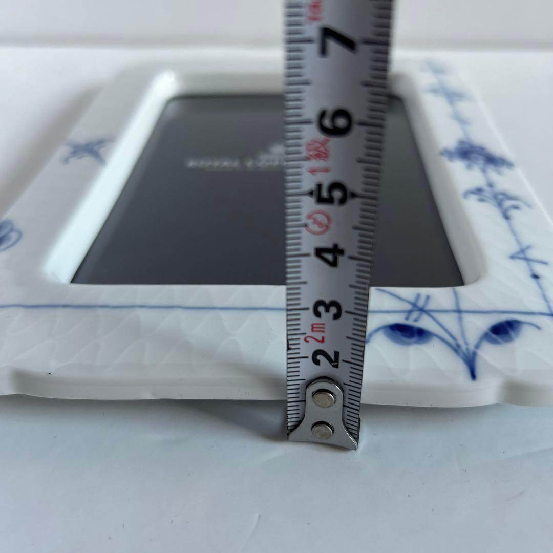 ロイヤルコペンハーゲン•ブルーパルメッテ•フォトフレーム•写真立て