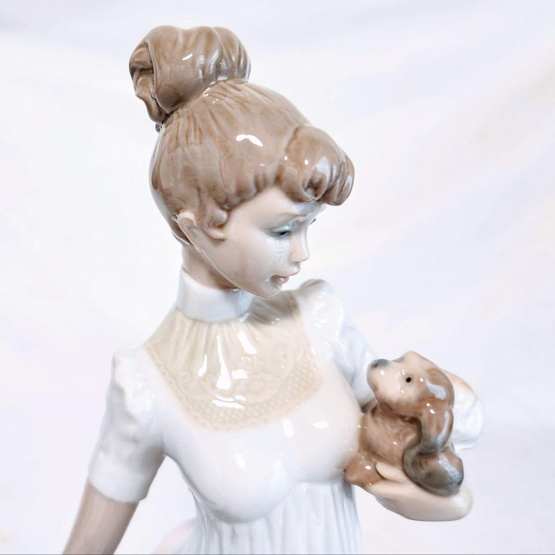 カオカオ　リヤドロフィギュリン〘僕がお供だよ〙No.6753傘欠品