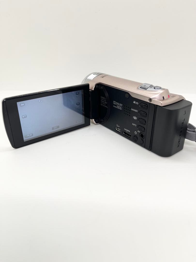【美品】JVC GZ-E265 Everio ビデオカメラ ピンクゴールド