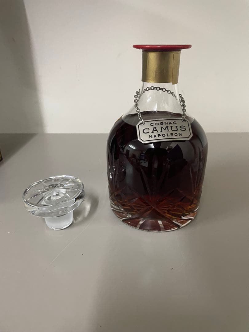 ❷未開封 CAMUS ナポレオン ブランデー 専用ボックス付き 替栓付き 古酒