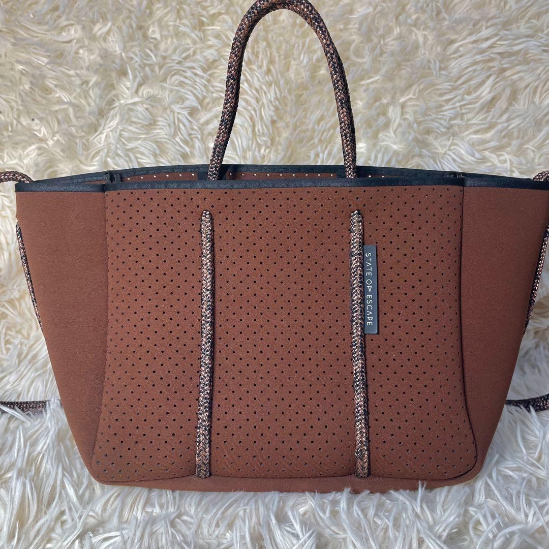 極美品　ステートオブエスケープ　ハンドバッグ　ショルダーバッグ　2way プティ