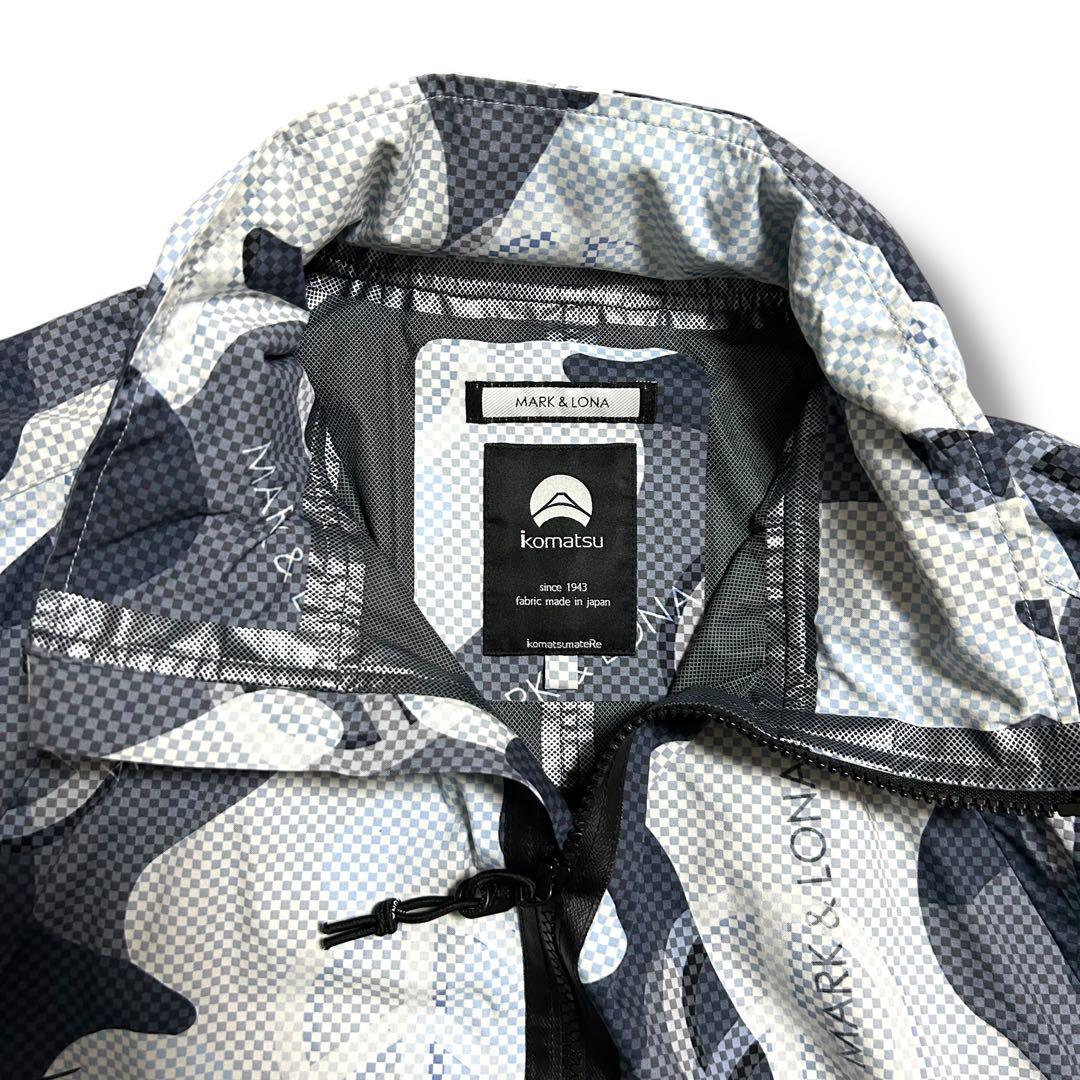 【MARK & LONA】ナイロンジャケット ゴルフ KOMATSU製 L相当