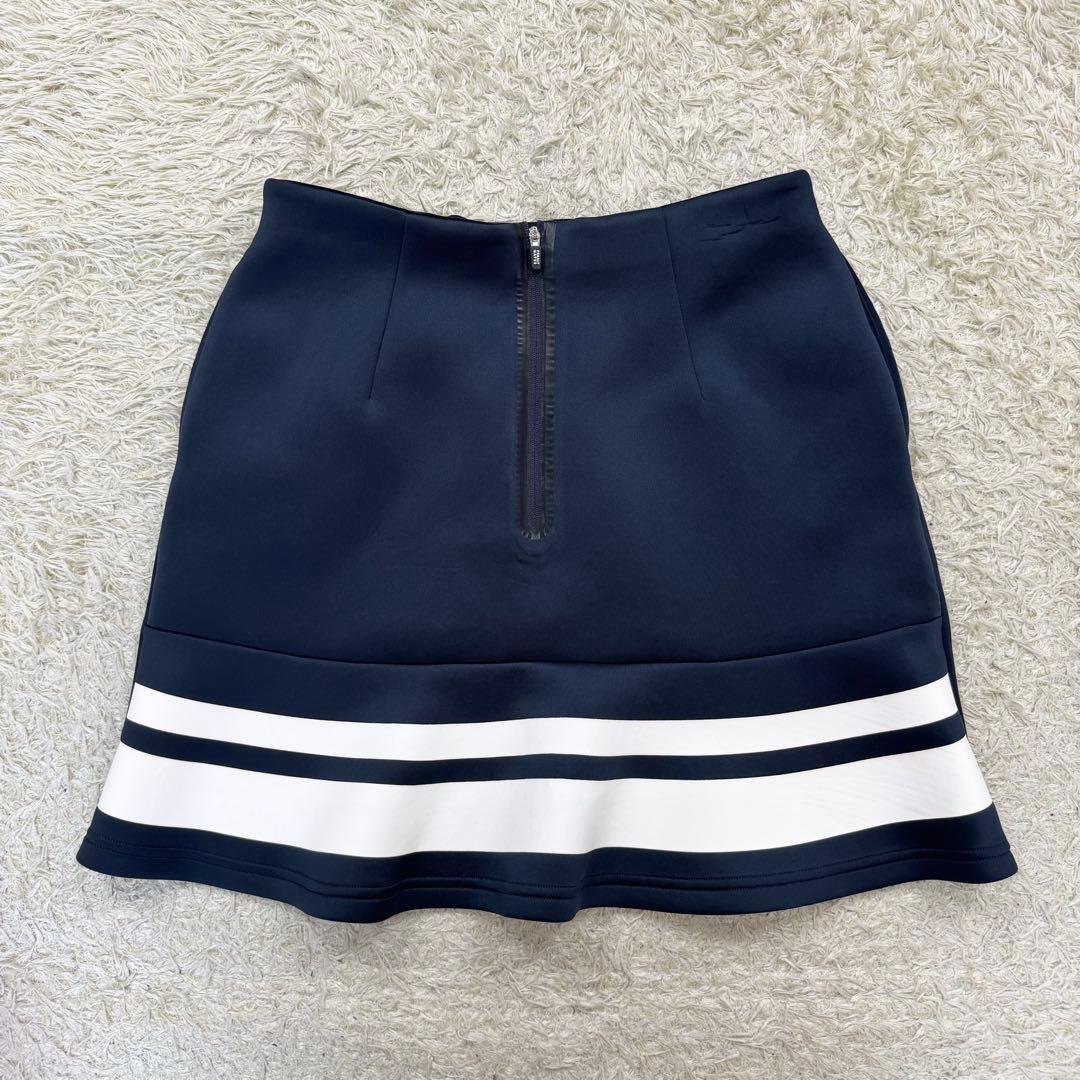 パーリーゲイツ　レディース　セットアップ　パーカー　ノースリーブ　スカート　S