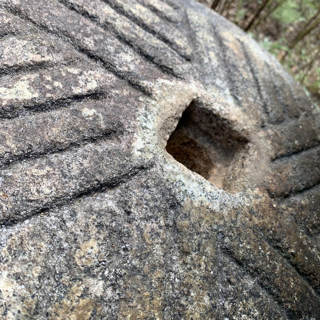 石臼　3枚　41㎝✖️41㎝　引き取り限定