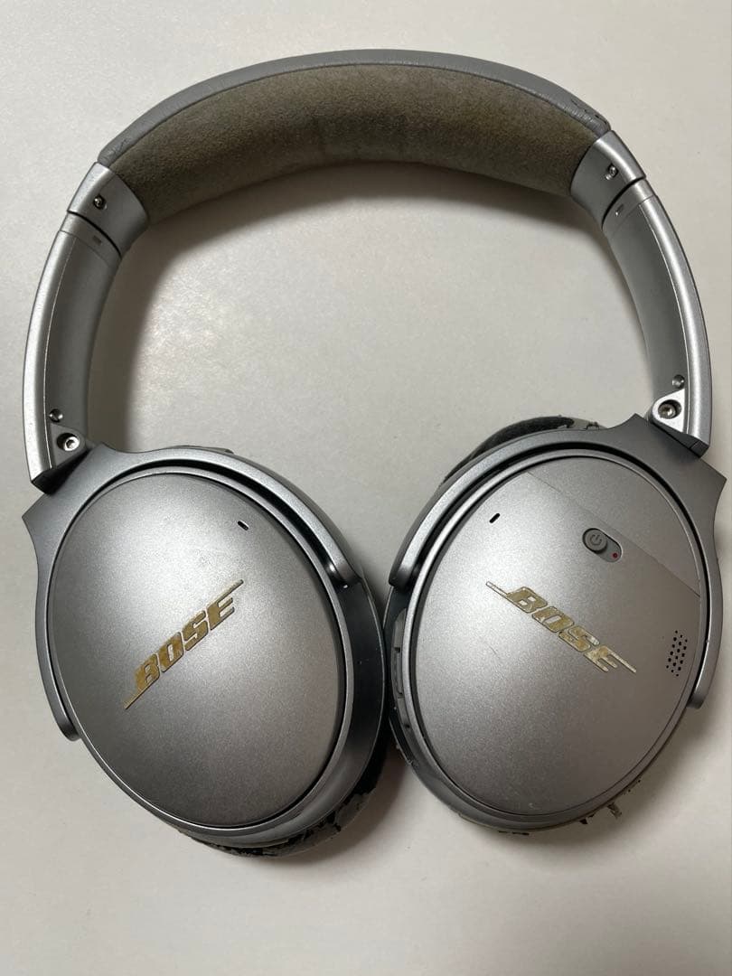 Bose QuietComfort 35 ワイヤレスヘッドホン 箱 説明書付 銀