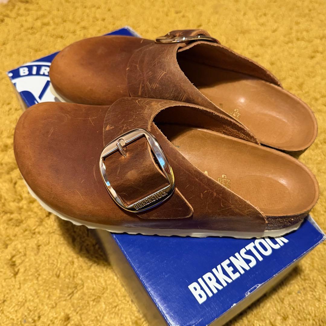 【mamiri】BIRKENSTOCK バーゼル ビッグバックル 36