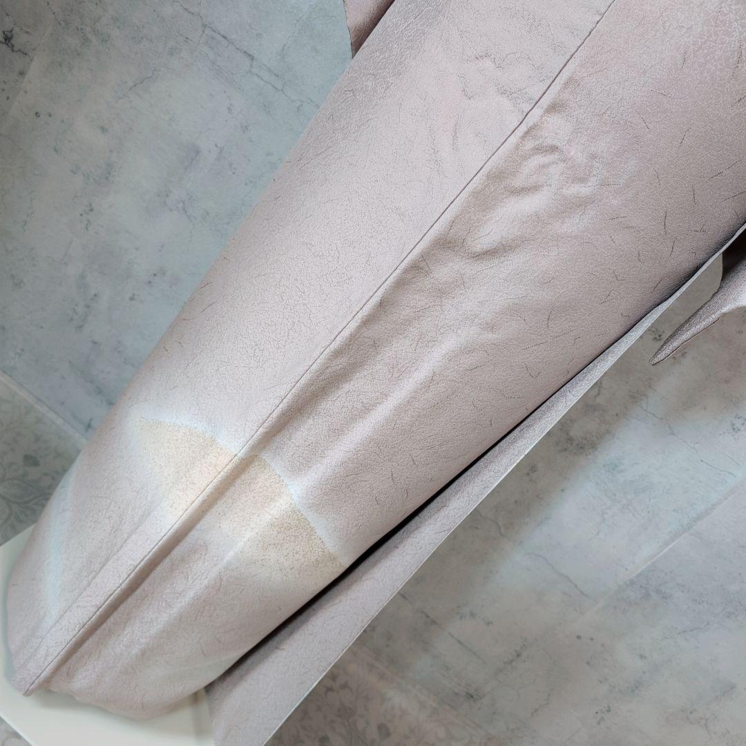 訪問着　フルセット　着物　正絹　金彩加工　おしとやか　シンプル　F8